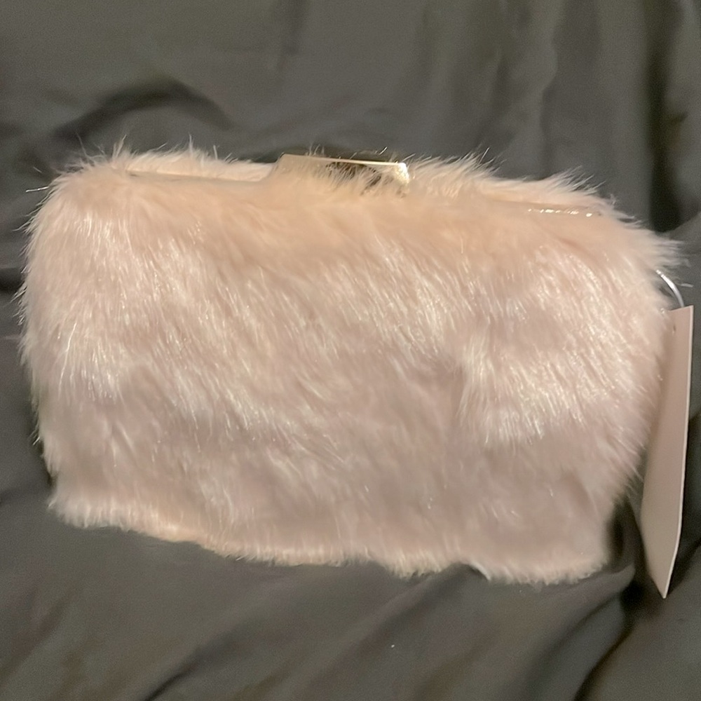 Giovanna faux fur clutch by Eloquii